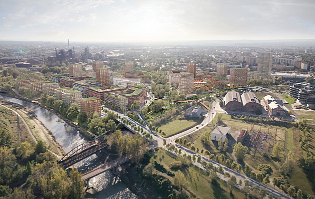 Byty, zeleň i škola. Čtvrť Žofinka na místě bývalé haldy začnou stavět příští rok