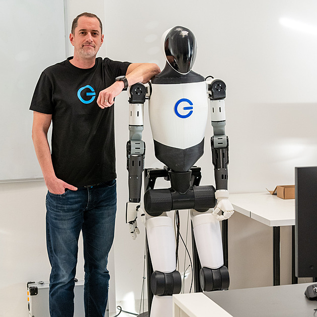 George. První humanoidní robot vzniká ve Zlíně, zastoupí dělníka u pásu či baliče