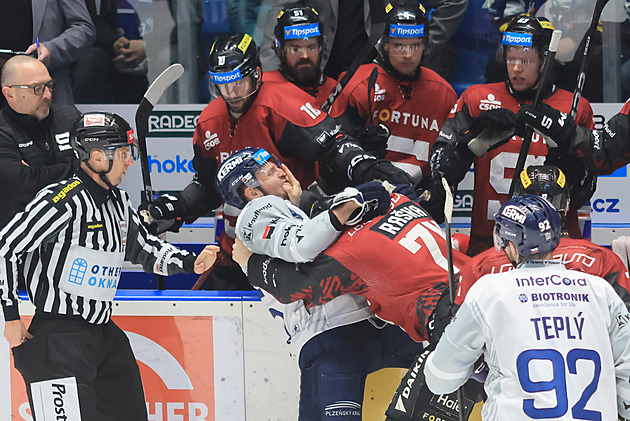 Kluci ze Sparty byli na špičkách, šlo jim o život, uznal plzeňský kapitán Jeřábek