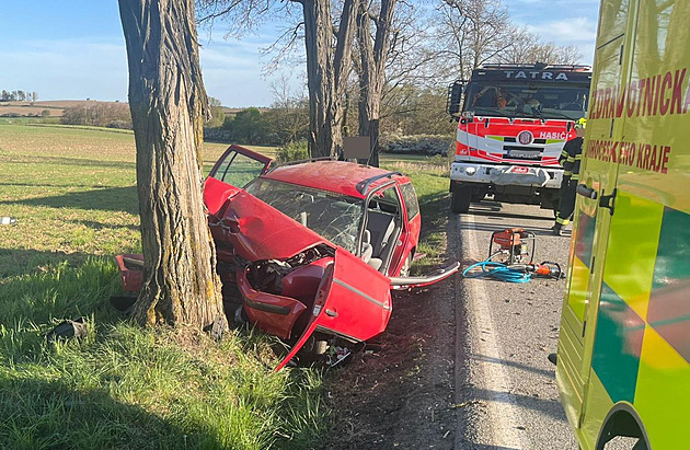 Okénkem přiletěl igelit a zakryl mi obličej, popsala řidička okamžik před nehodou