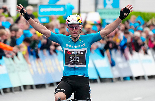 Dominance Van Aerta pokračuje. Belgičan vyhrál i třetí etapu Kolem Dánska